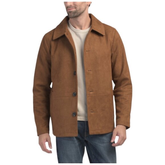 7 FOR ALL MANKIND Whiskey Soft Faux Suede Jacket - Picture 1 of 2